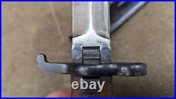 Swedish M1914 Bayonet for 6.5 1894/14 Mauser Carbine With Scabbard