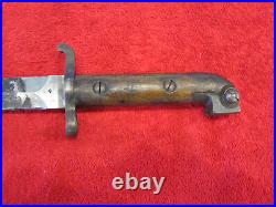Swedish Model 1914 Bayonet WithScabbard WithLeather Frog
