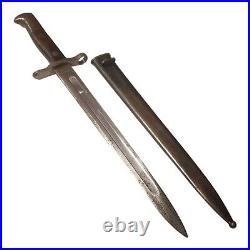 Swiss Armed Forces M1889 Bayonet & Scabbard