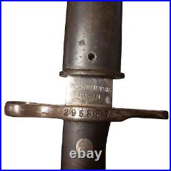 Swiss Armed Forces M1889 Bayonet & Scabbard