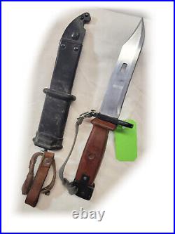 Type 2 Bayonet Polish Military VG Condition Scabbard (Non Matching)