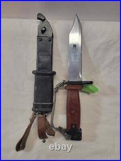 Type 2 Bayonet Polish Military VG Condition Scabbard (Non Matching)