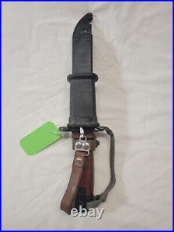 Type 2 Bayonet Polish Military VG Condition Scabbard (Non Matching)