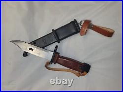 Type 2 Bayonet Polish Military VG Condition Scabbard (Non Matching)