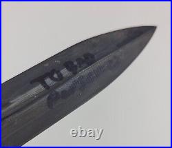 USM4 BAYONET FIGHTING KNIFE w M8A1 Scabbard EICKHORN SOLINGEN GERMANY