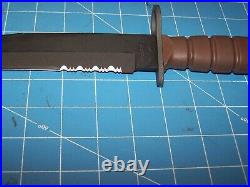 USMC Ontario Knife Company OKC 3S Bayonet Combat Knife Scabbard Genuine Issue