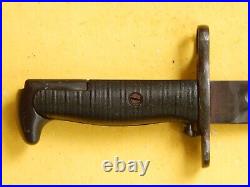 US M1 GARAND BAYONET /SCABBARD-A SPEAR POINT PAL made in 1943