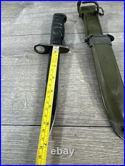 US-M6 Bayonet TMN Turner Manufacturing & TWB M8A1 Scabbard