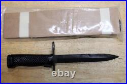 US Military Issue Vietnam Era Imperial M6 Rifle Bayonet/Knife with Scabbard NOS