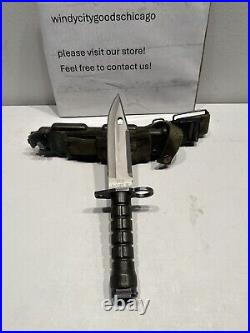 US Phrobis III Bayonet Fighting Knife with Scabbard USA Bayonet