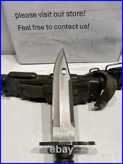 US Phrobis III Bayonet Fighting Knife with Scabbard USA Bayonet