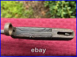 US WW1 1918 Old SA Springfield Armory Bayonet Fighting Knife with Scabbard