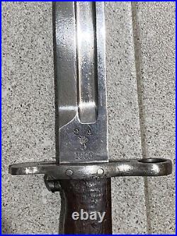 US WWI M1905 Springfield Armory 1906 Bayonet no Scabbard