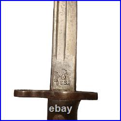 U. S. Armed Forces M1917 Remington Bayonet & Scabbard