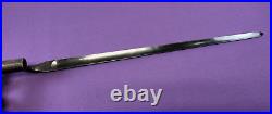 U. S. Military Model 1873 Socket Bayonet & Scabbard With Frog New Jersey Marked