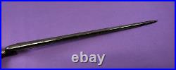 U. S. Military Model 1873 Socket Bayonet & Scabbard With Frog New Jersey Marked