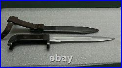 Very Nice Romanian 6 x 2 1955 to 1960 M47 Bayonet/Knife withScabbard