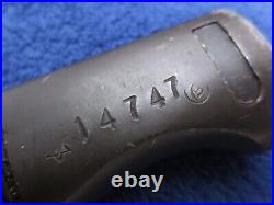 Very Rare Original Israeli K98 M1949 Bayonet And Scabbard