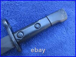 Very Rare Original South Africa Knife Bayonet And Scabbard