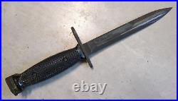 Vietnam War Era US Military Colt M7 Bayonet 62316 with M8A1 Sheath/Scabbard