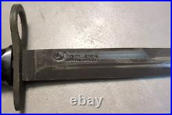 Vietnam War Era US Military Colt M7 Bayonet 62316 with M8A1 Sheath/Scabbard