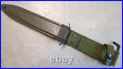 Vietnam War Era US Military Colt M7 Bayonet 62316 with M8A1 Sheath/Scabbard