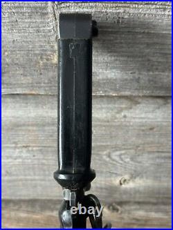 Vintage Bayonet Army Type II Molded Plastic Scabbard