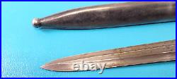 Vintage Belgium Model 1949 Rifle Bayonet Knife + Scabbard Match S/N#