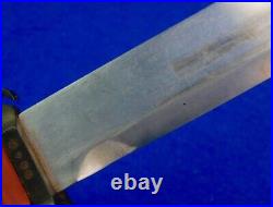 Vintage Chinese China Bayonet Fighting Knife with Scabbard