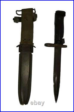 Vintage US Military Bayonet Scabbard USM8 BMC0 Conflict WW2 WWII World War 2