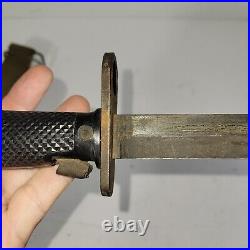 Vintage US Military Bayonet Scabbard USM8 BMC0 Conflict WW2 WWII World War 2