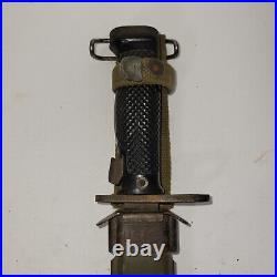 Vintage US Military Bayonet Scabbard USM8 BMC0 Conflict WW2 WWII World War 2