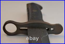 Vintage WWII 10 U. S. Bayonet & Scabbard U. H. F. M1 Garand Union Fork & Hoe