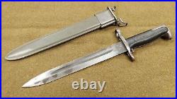 Vintage WWII USGI AFH M1 Garand Bayonet withM7 Scabbard Nice