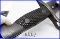 Vintage World War II Spanish FN Toledo 4659N Bayonet Knife With Scabbard