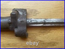 WW1 French Model 1886 Lebel Bayonet with Scabbard and Frog