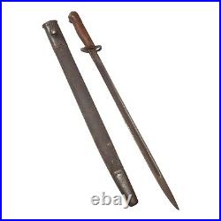 WW2 Australian Armed Forces Pattern 1907 Bayonet & Scabbard Dated 1943