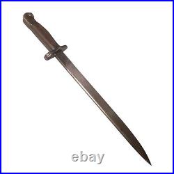 WW2 British Short 1907 Pattern No. 1 MK-II Bayonet & Scabbard Dated 1942