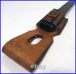 WW2 Japan Type 30 Kokura Bayonet, Replacement Scabbard & Replica Leather Frog