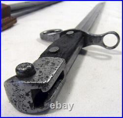 WW2 Japan Type 30 Kokura Bayonet, Replacement Scabbard & Replica Leather Frog