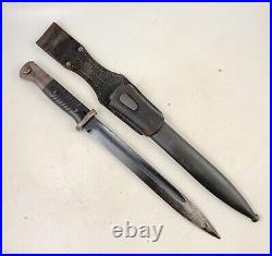 WWII German K98 Mauser Bayonet with Scabbard & Frog, WaA883 41ASW Horster 1941