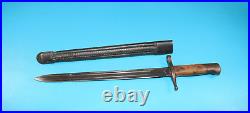 WWII Italian Model 1891 Bayonet & Scabbard + Frog Rocca 1940-42