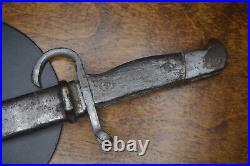 WWII Japanese Arisaka Bayonet with Scabbard Military Weapon Sword