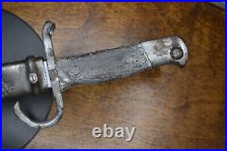 WWII Japanese Arisaka Bayonet with Scabbard Military Weapon Sword