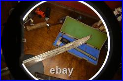 WWII Japanese Arisaka Bayonet with Scabbard Military Weapon Sword