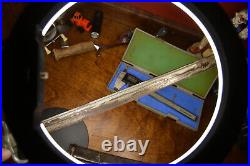 WWII Japanese Arisaka Bayonet with Scabbard Military Weapon Sword