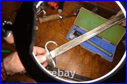 WWII Japanese Arisaka Bayonet with Scabbard Military Weapon Sword