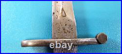 WWII Spanish Model 1941 Mauser Bayonet Machete Knife Toledo + Scabbard