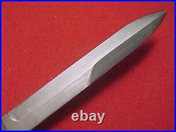 WWII US M1 CARBINE BAYONET GUARD MK'D UTICA WithM8A1 BM CO SCABBARD NEAR MINT