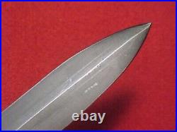 WWII US M1 CARBINE BAYONET GUARD MK'D UTICA WithM8A1 BM CO SCABBARD NEAR MINT